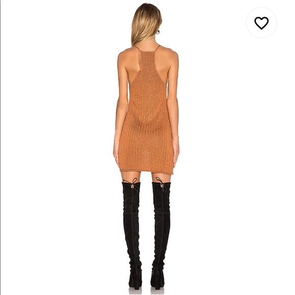 NBD Cami Mini Dress in Mustard - Picture 3 of 7